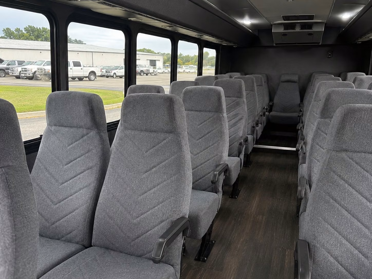 18 passenger minibus inside