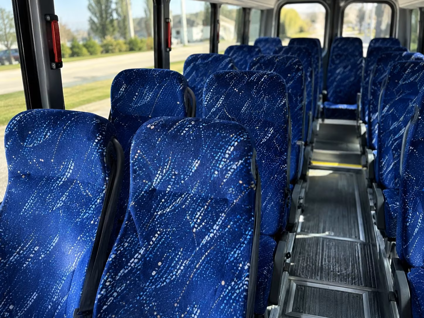 20 passenger minibus inside