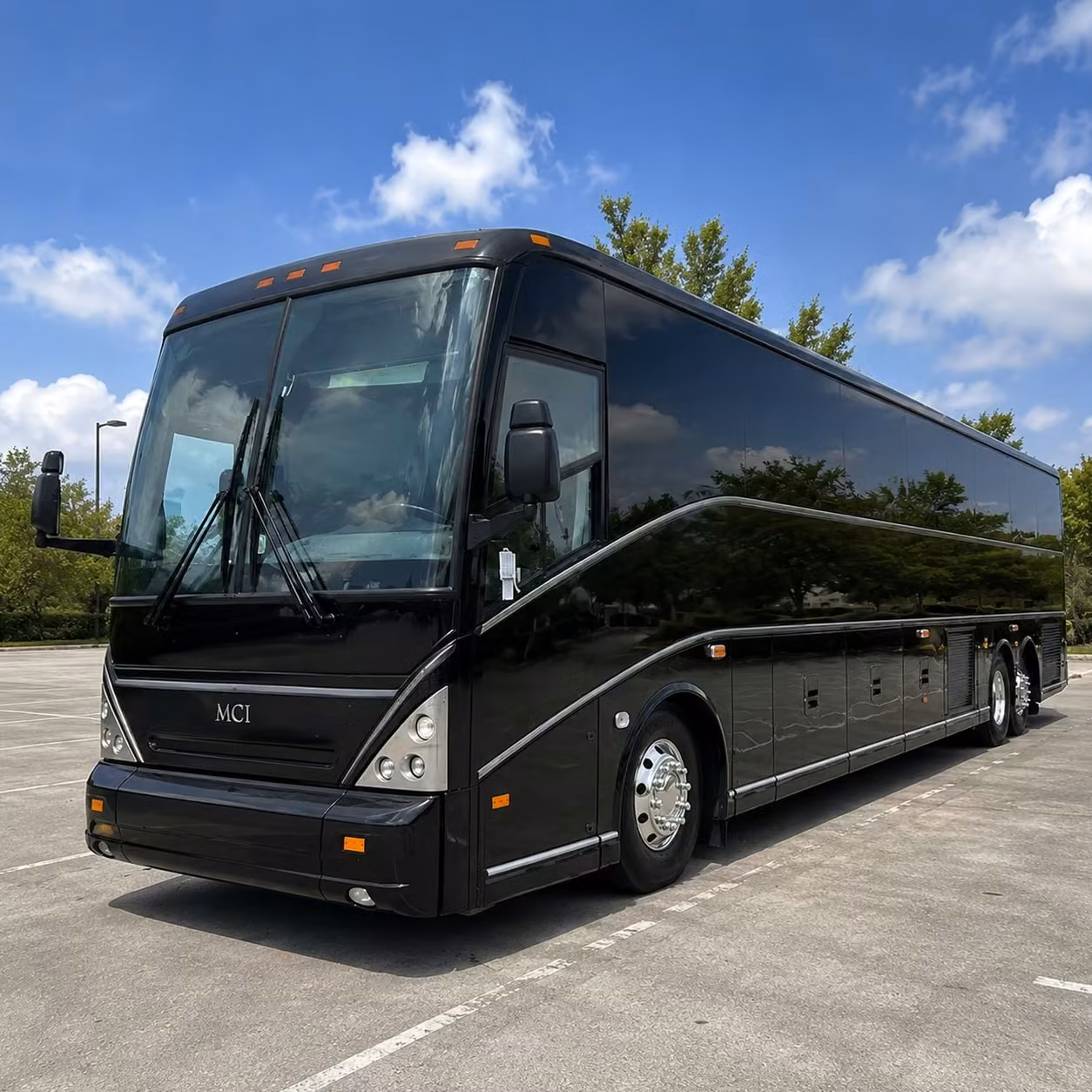 56 passenger charter bus