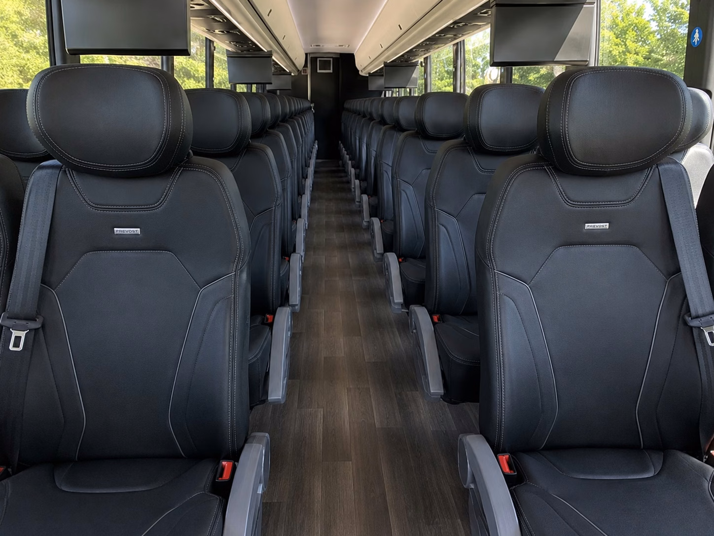 charter bus rentals for taylor weddings