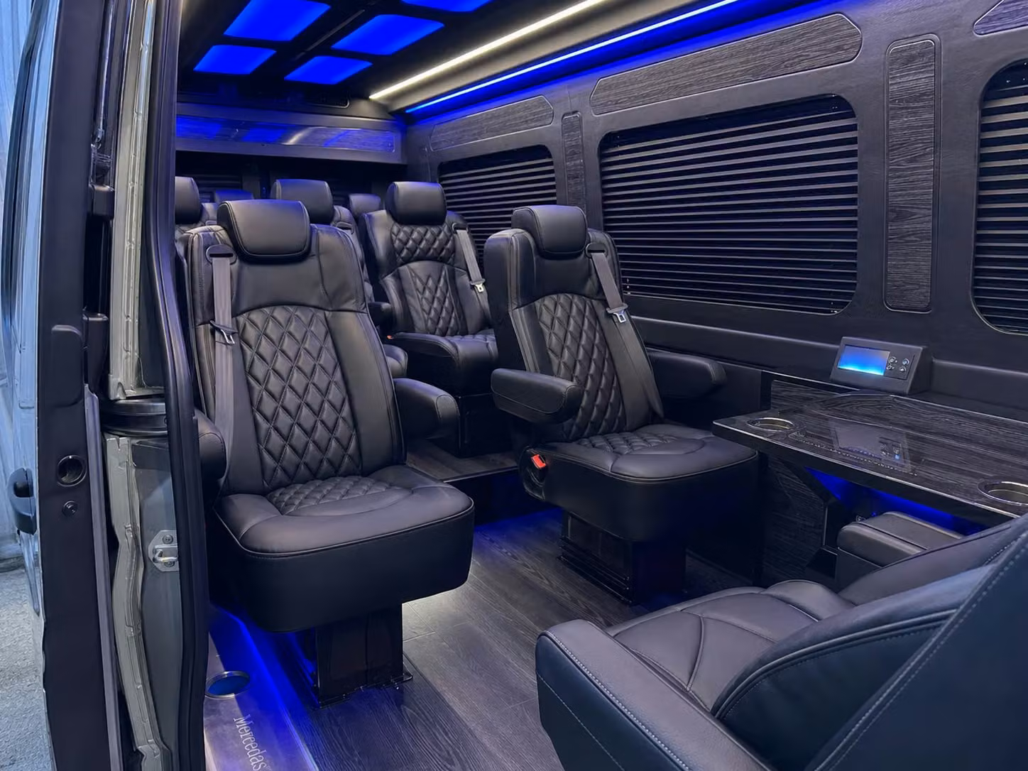 sprinter van transportation for groups and events across taylor