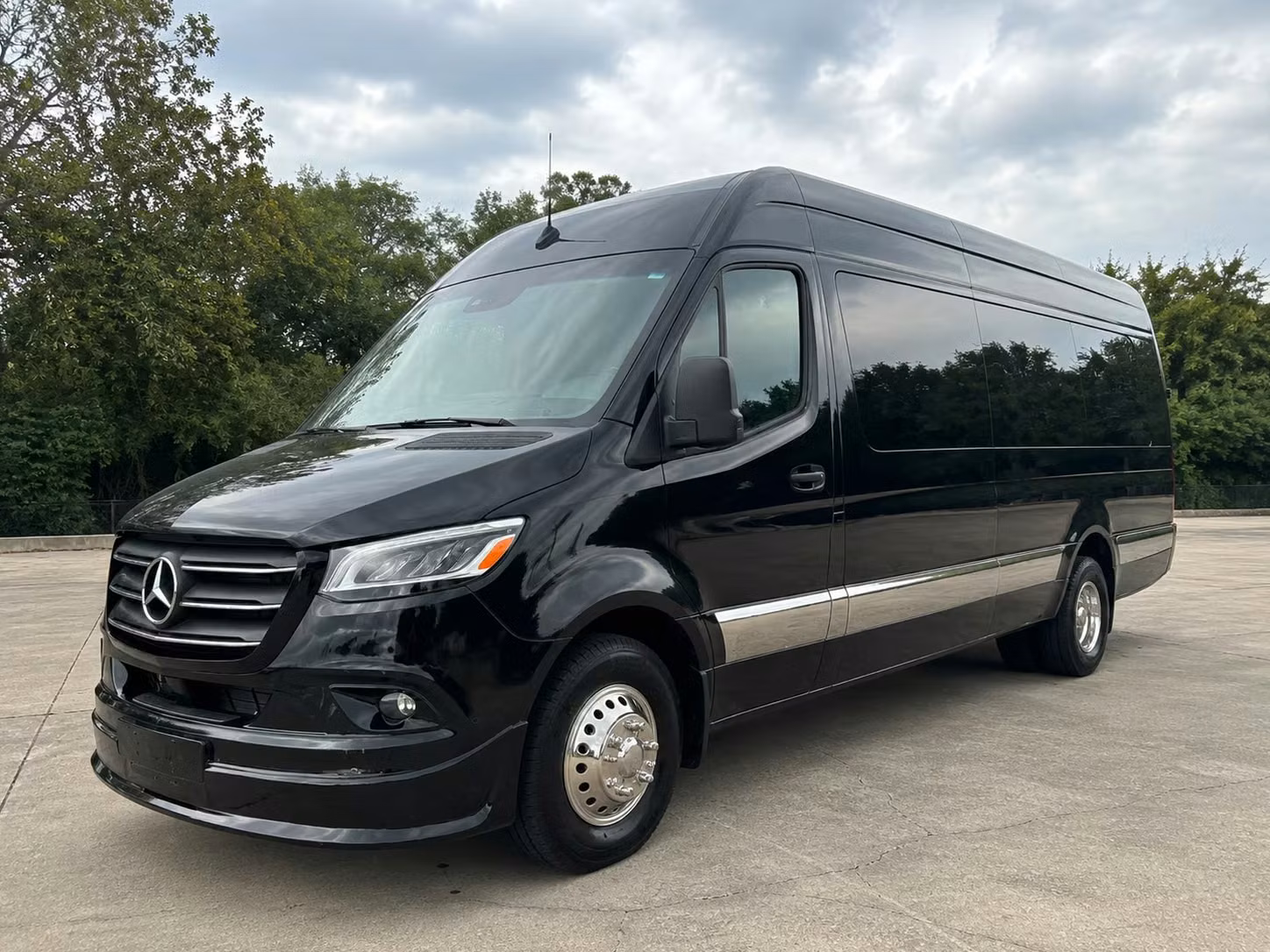 sprinter van with driver