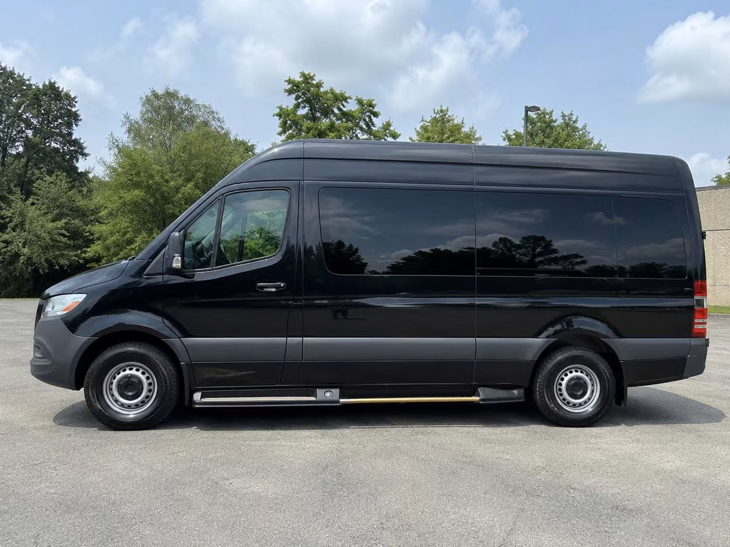 taylor sprinter van rental with driver